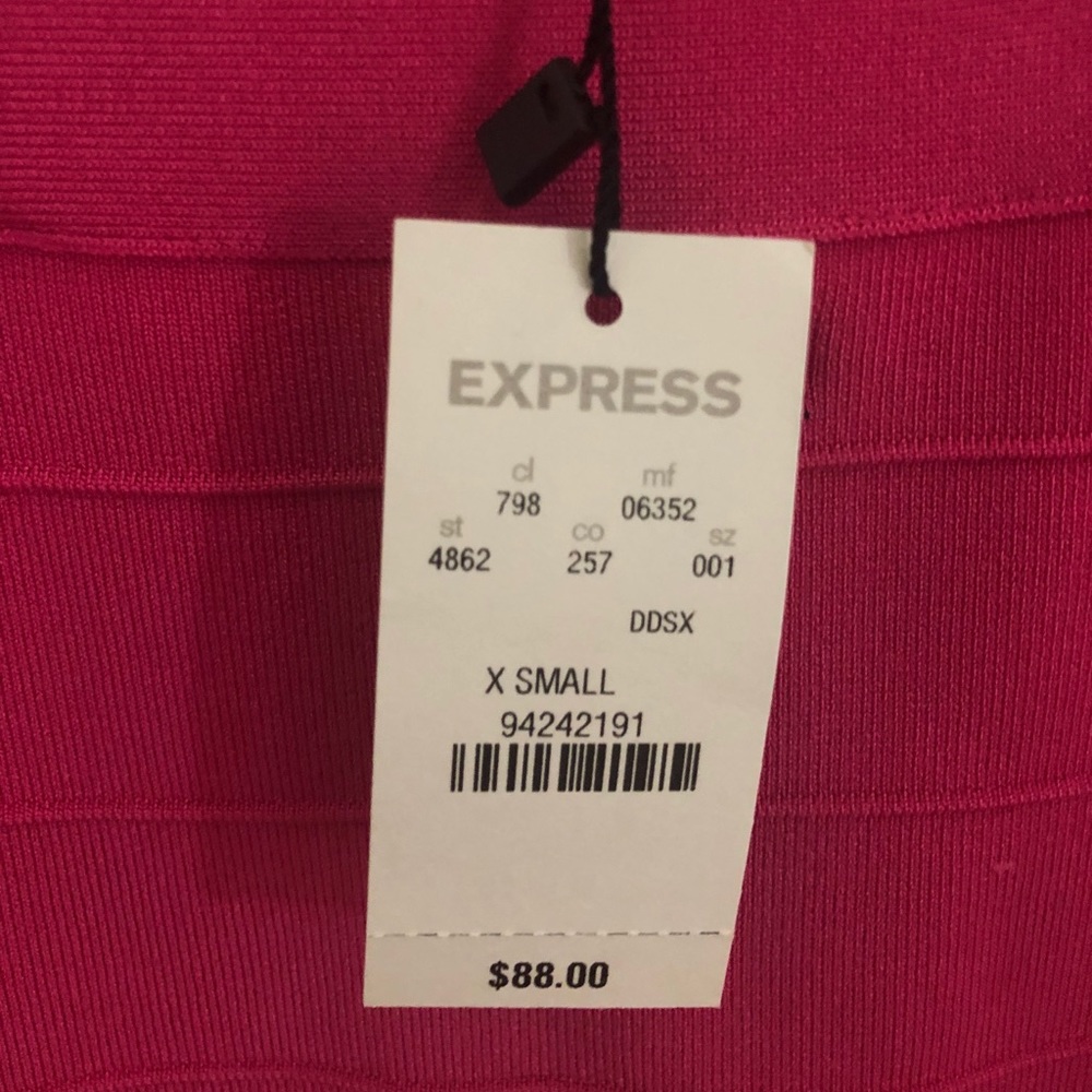 Pink express dress